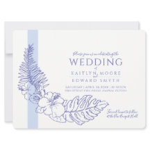 Blaue Tropenkrankenhochzeit