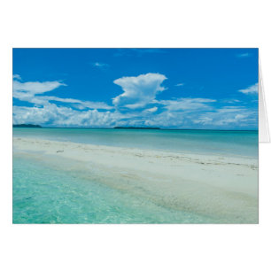 Blaue tropische Meereslandschaft, Palau