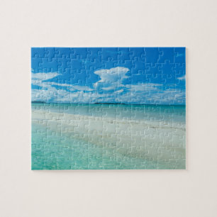 Blaue tropische Meereslandschaft, Palau Puzzle