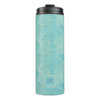 Blaue tropische Palmen-Blätter