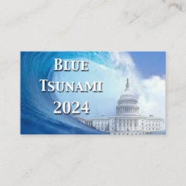 Blaue Tsunami-Wahl 2024 Visitenkarte