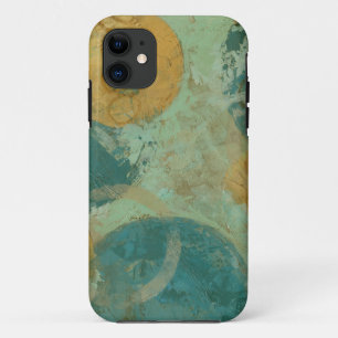 Blaue u. gelbe Kreise Case-Mate iPhone Hülle