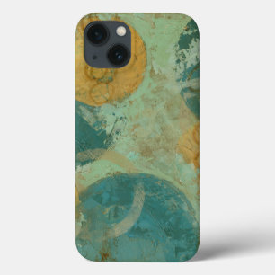 Blaue u. gelbe Kreise Case-Mate iPhone Hülle