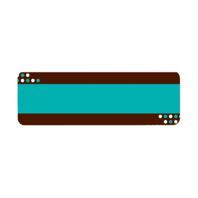 Blaue und Aquamarine Kennzeichnung (Vorne)