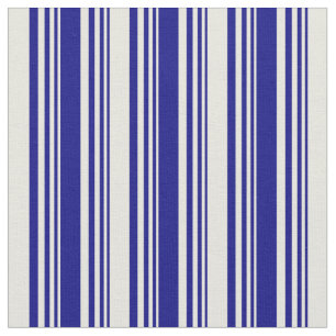 Blaue und beige farbige Streifen Stoff