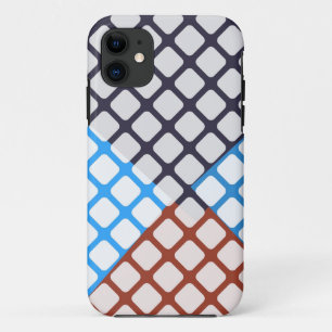 Blaue und braune Argyle-Diamanten Case-Mate iPhone Hülle