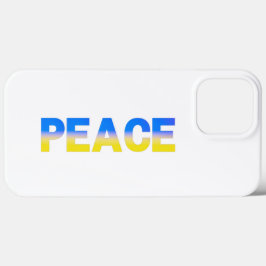 Blaue und Gelbe Ukraine Inspiriert Frieden ohne Kr Case-Mate iPhone Hülle