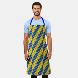 Blaue und Gelbe Ukraine Inspiriert Frieden ohne Kr Schürze