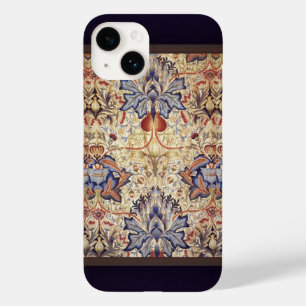 Blaue und goldene Blumen  Case-Mate iPhone 14 Hülle