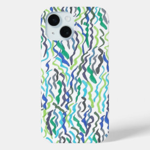 Blaue und grüne Algen Case-Mate iPhone Hülle