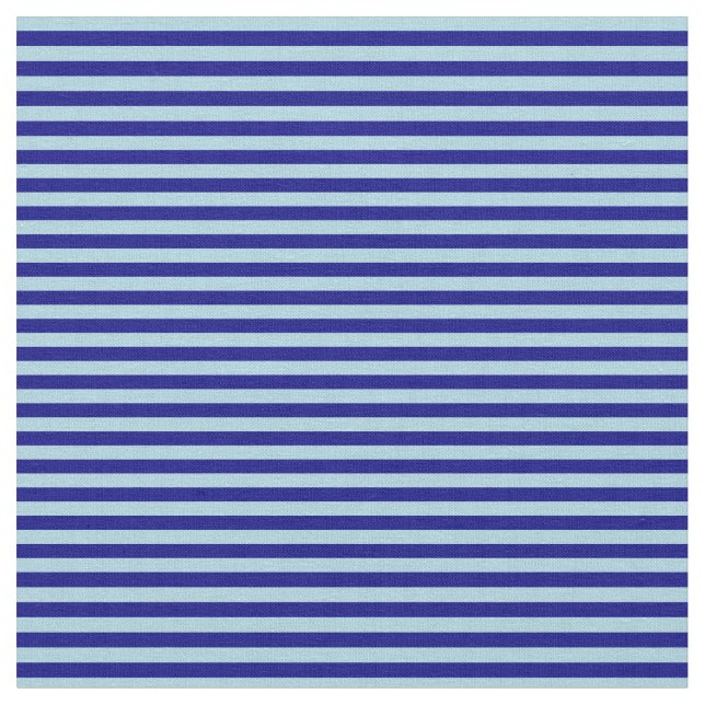 Blaue und hellblaue Linien/Streifen-Muster Stoff (Nahaufnahme)
