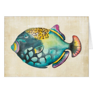 Blaue und lila Aquarium-Fische