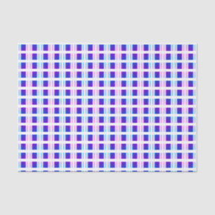 blaue und lila gestreifte elektrische Retro Seidenpapier