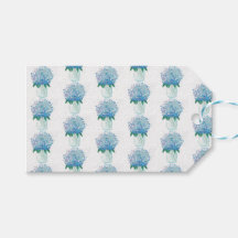 Blaue und Lila Hydrangea