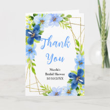 Blaue und marineblaue Blumen mit Laub Hochzeitsdus