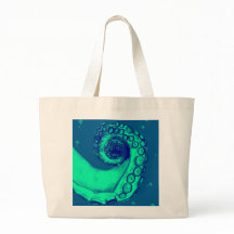 Blaue und marineblaue nautische Oktopus Tentakel