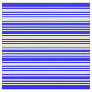 Blaue und Minzenkreuzmuster Stoff
