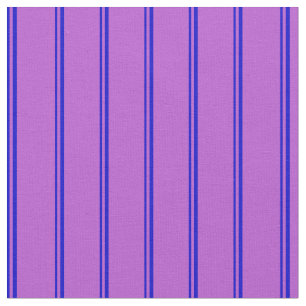 Blaue und orchid farbige Streifen/Linienmuster Stoff