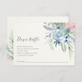 Blaue und rosa Pony| Windschutzscheiben-Windelsche Einladung