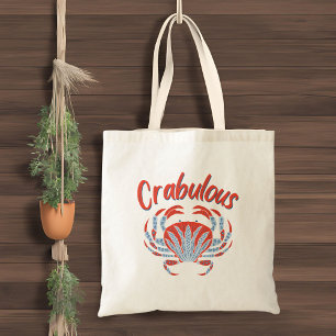 Blaue und rote Krabbe, Krabben, Tote-Tasche Tragetasche