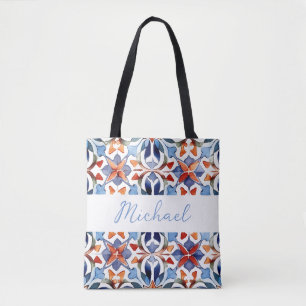 Blaue und rote Spanische Blumenstraube