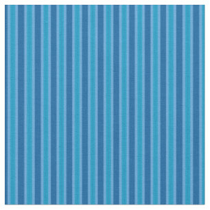 Blaue und Türkis Streifen Stoff