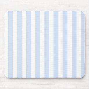 Blaue und weiße Bonbonstreifen Mousepad