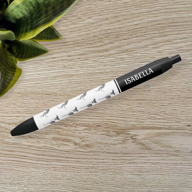 Blaue und weiße italienische Grauhunde Hunde mit N Kugelschreiber (Von Creator hochgeladen)