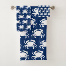 Blaue und weiße Krebse