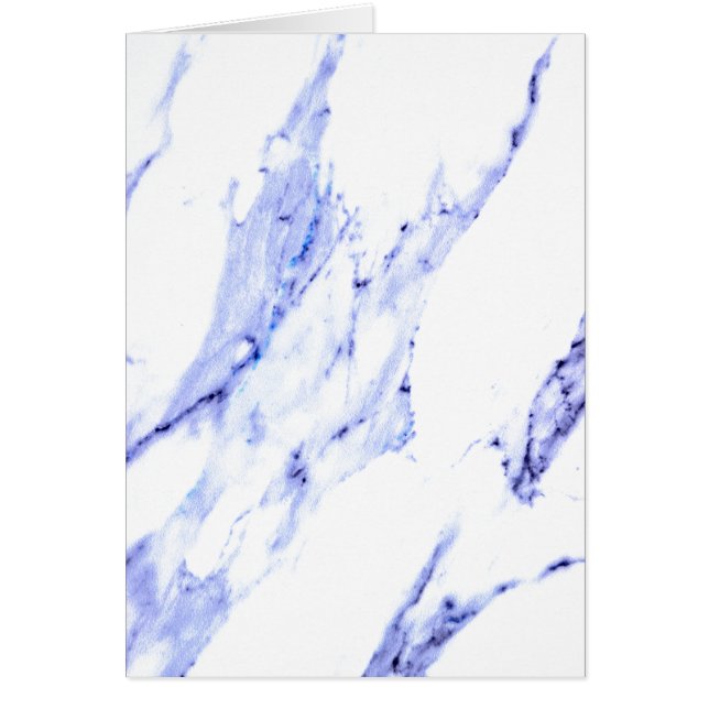 Blaue und weiße Marmorplatte (Vorne)