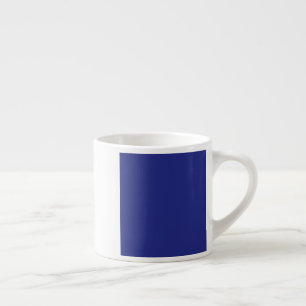 Blaue und weiße Streifen Espressotasse