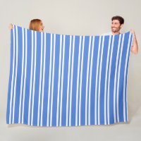 Blaue und weiße Streifen