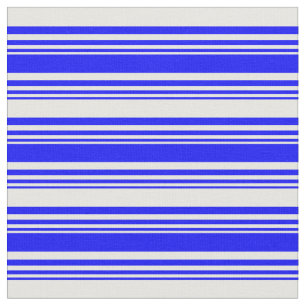 Blaue und weiße Streifen-/Seitenmuster Stoff