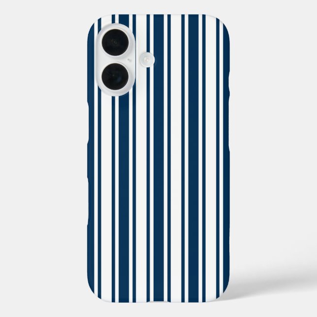 Blaue und weiße Süßigkeiten Case-Mate iPhone Hülle (Rückseite)