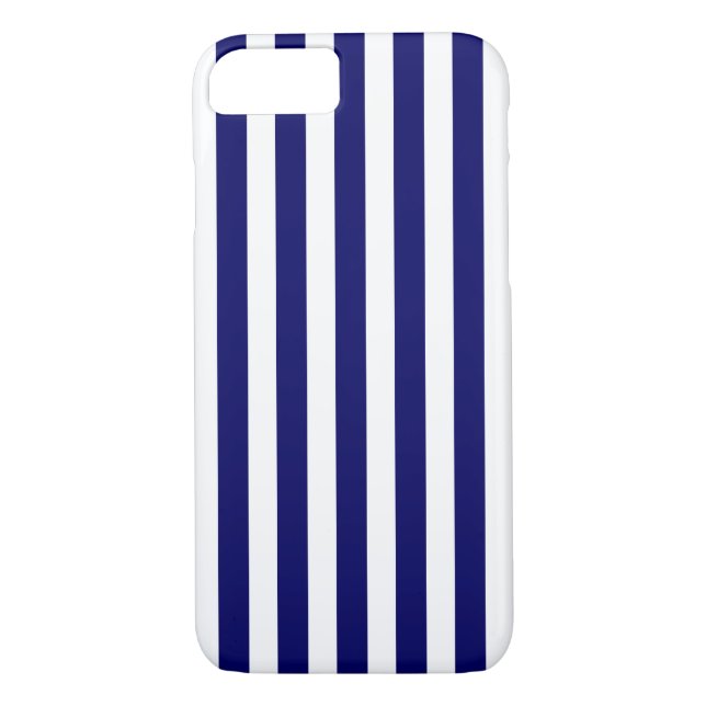 Blaue und weiße Süßigkeiten Case-Mate iPhone Hülle (Rückseite)
