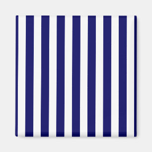 Blaue und weiße Süßigkeiten Magnet