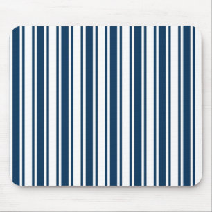 Blaue und weiße Süßigkeiten Mousepad