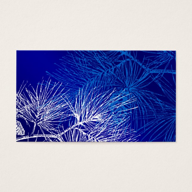 Blaue und weiße Winterkiefer (Vorderseite)