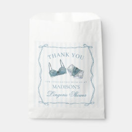 Blaue Unterwäsche Dusche Junggesellinnenparty Dess Geschenktütchen