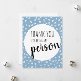 Blaue Valentinkarte Feiertagskarte