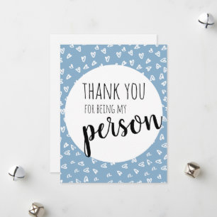 Blaue Valentinskarte Feiertagskarte