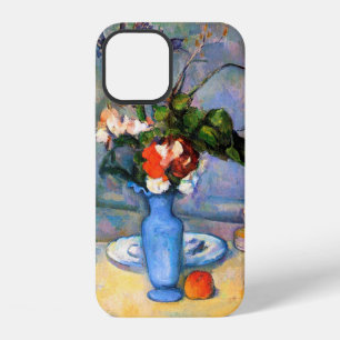 Blaue Vase Blumen, Paul Cezanne iPhone 12 Hülle