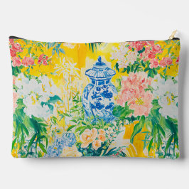 Blaue Vase Impressionist  Zubehörtasche