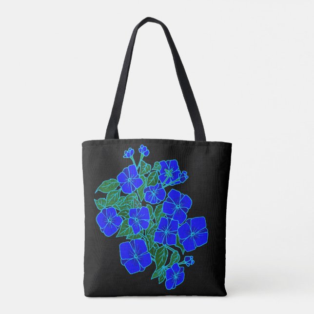 Blaue Veilchen #1 (Rückseite)