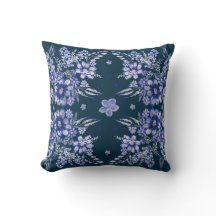 Blaue Vintage-Square