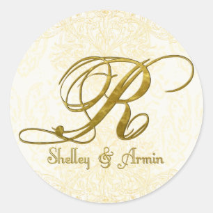 Blaue Vögel des Glücks Runder Aufkleber