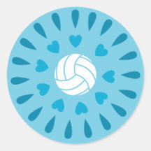 Blaue Volleyballs Kaleidoskop Muster