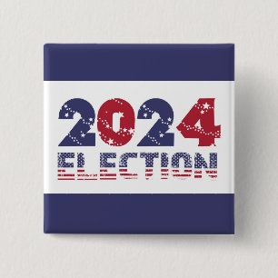 Blaue Wahl 2024 Button