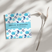 Blaue Wale, Schwimmlehrer, Schwimmlehrer