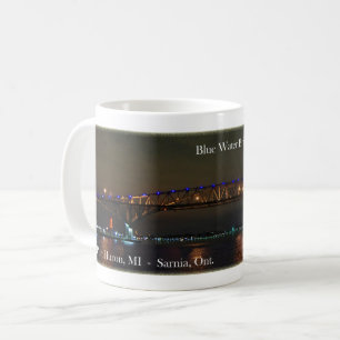 Blaue Wasserbrücke Tasse